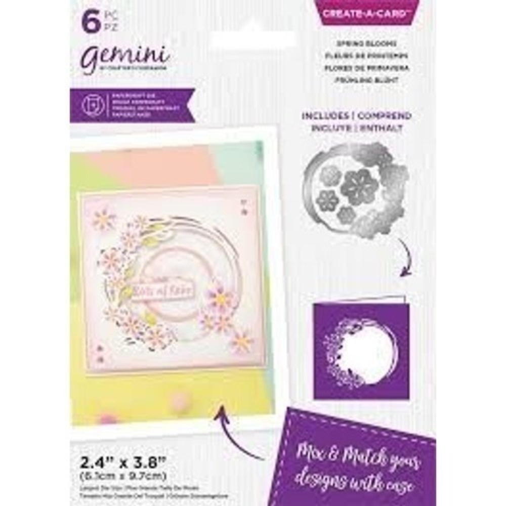 Crafter's Companion Create-a-Card Timeless Beauty Aperture Dies 2 Sets Included!
